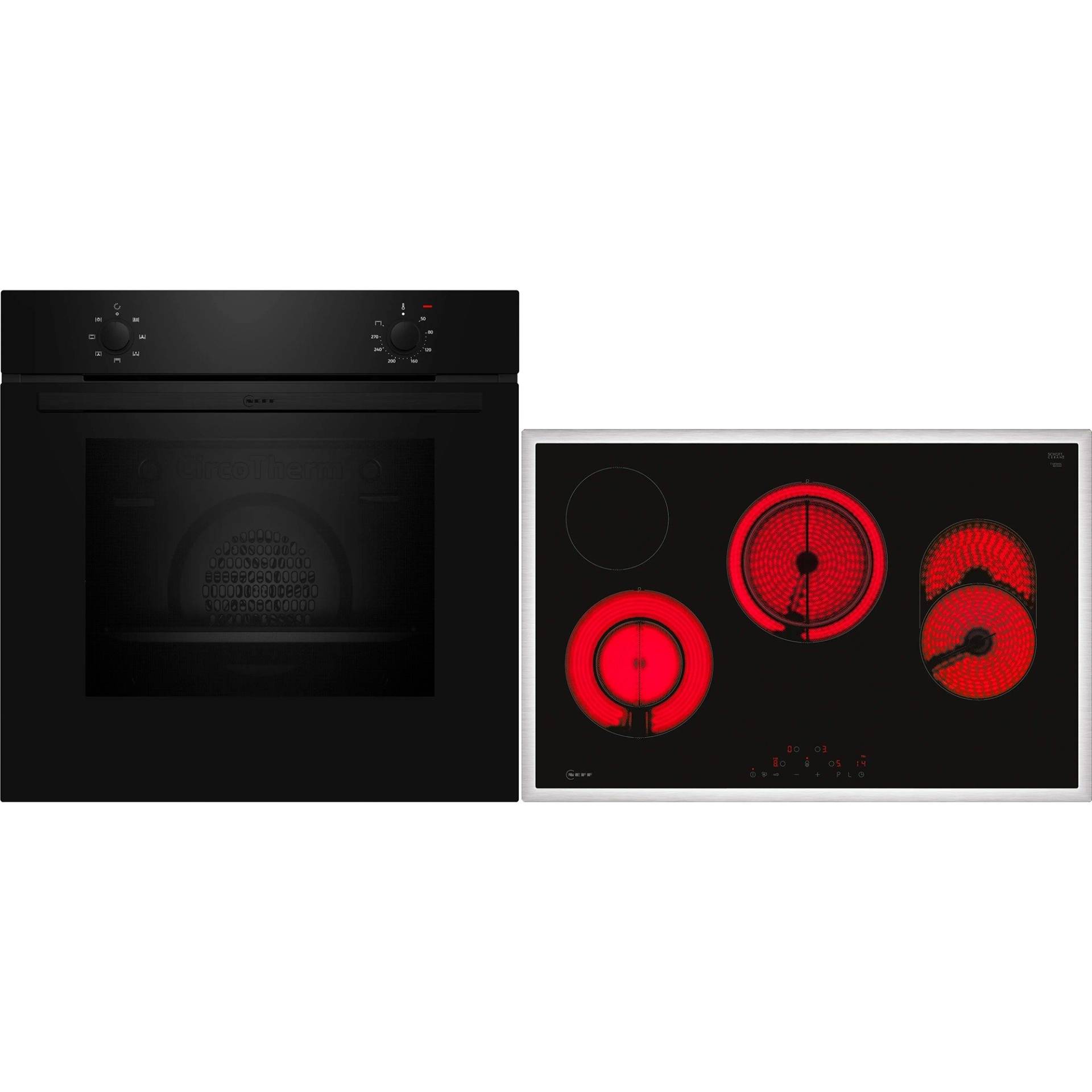 BX18B, Backofen-Set BX18B, Backofen-Set von NEFF