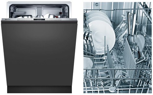 GXMK20 Vollintegrierbarer 60 cm Geschirrspüler bestehend aus S255HBX01D + Z7870X0 / D von NEFF