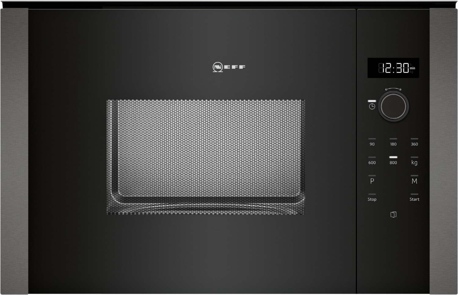 HLAWD23G0 Einbau-Solo-Mikrowelle graphite grey HLAWD23G0 Einbau-Solo-Mikrowelle graphite grey von NEFF