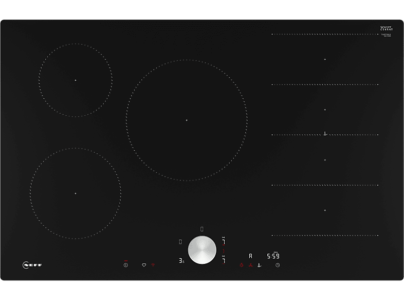 NEFF T68PTV4L0 Induktionskochfeld (792 mm breit, 5 Kochfelder) von NEFF