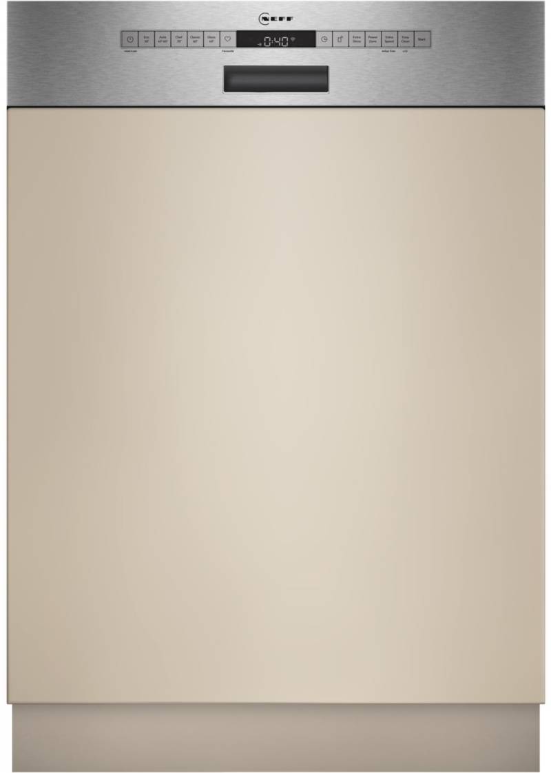 S147YAS03E teilintegrierbarer 60 cm Geschirrspüler edelstahl / A von NEFF