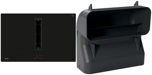 V58NBSGA6 Autark-Induktionsfeld mit Dunstabzug bestehend aus V58NBS1L0 + Z861SB4 rahmenlos / B von NEFF