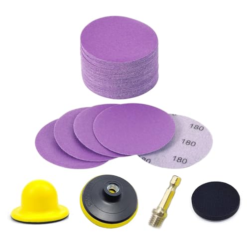 NEFLUM 4 Zoll 124pcs Nass Trockensandpapierkit Hakenschleife Für Präzisionsschleifen Mit Mühle Und Rotationswerkzeugen Für Die Holzbearbeitung,60 NEFLUM 4 Zoll 124pcs Nass Trockensandpapierkit Hakenschleife Für Präzisionsschleifen Mit Mühle Und Rotationswerkzeugen Für Die Holzbearbeitung,60 von NEFLUM