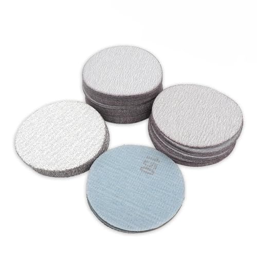 NEFLUM Weißes Trockenschleifpapier - 100pcs 1 Zoll Hakenschleife 5 "3" Schleifscheiben 60-1200 Körnchen Zum Polieren Von Schleifstoffwerkzeugen,1000 NEFLUM Weißes Trockenschleifpapier - 100pcs 1 Zoll Hakenschleife 5 "3" Schleifscheiben 60-1200 Körnchen Zum Polieren Von Schleifstoffwerkzeugen,1000 von NEFLUM