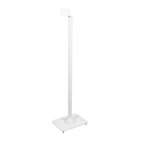 NEG Lautsprecher-Halterung VarioSound F03A für Sonos Play:3 (weiß) Boxen-Rack/Träger/Ständer mit Kabeldurchführung von NEG