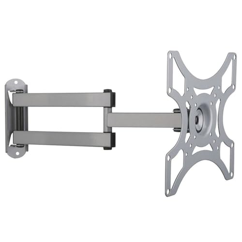 NEG Profi Universal TV-Wandhalterung Extender 2540 (Silber) Schwenk-, neig-, ausziehbar und drehbar (Pivot-Funktion), Full Motion (bis max. VESA 200x200 und 25kg) von NEG