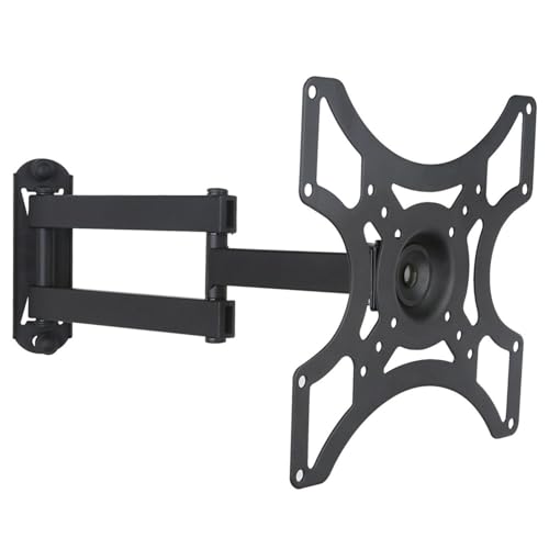 NEG Profi Universal TV-Wandhalterung Extender 2540 (schwarz) Schwenk-, neig-, ausziehbar und drehbar (Pivot-Funktion), Full Motion (bis max. VESA 200x200 und 25kg) von NEG