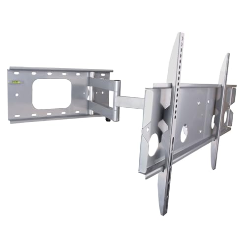 NEG Profi Universal TV-Wandhalterung Extender 7515 (Silber) Schwenk-, neig- und ausziehbar, Full Motion (bis max. VESA 600x400 und 80kg) von NEG