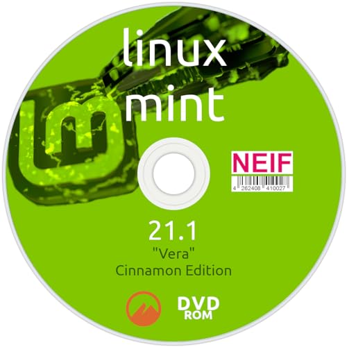 Linux Mint 21.1 "Vera" Cinnamon auf DVD von NEIF Software