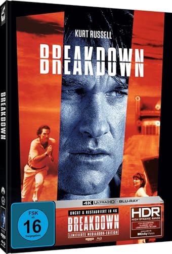 Breakdown - 2 Disc Limited Mediabook Uncut (4K Ultra Blu-ray + Blu-ray) Edition von NEIN