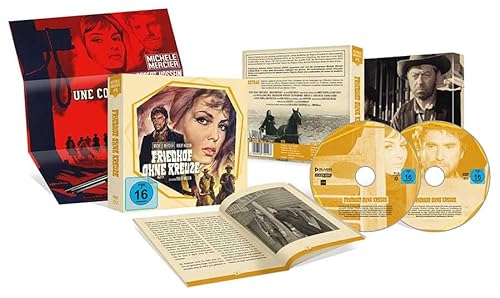 Friedhof ohne Kreuze - Uncut Digipack in Hardcover-Box - Restauriert erstmalig auf Blu-ray Zwei deutsche Tonfassungen, Kinoversion + Originalversion (Western All’Arrabbiata 4) DVD - Blu-ray von NEIN