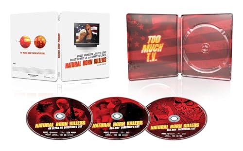 Natural Born Killers - Limited Edition Steelbook 4K Ultra HD + Blu-ray [Import] von NEIN