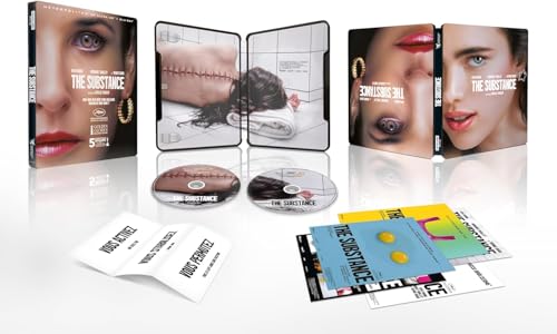 The Substance - Exklusiv Limited Uncut Steelbook im Clearslip - 4K UHD inkl. Deutscher Tonspur + Blu-ray + Goodies The Substance - Exklusiv Limited Uncut Steelbook im Clearslip - 4K UHD inkl. Deutscher Tonspur + Blu-ray + Goodies von NEIN