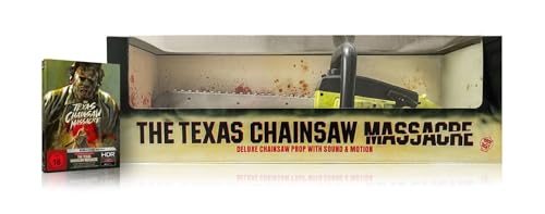 The Texas Chainsaw Massacre - Kettensägen Prop-Replika inkl. Mediabook (nur 200 Stück) (4K UHD + Blu-ray) inkl. Auro-3D + Dolby Atmos von NEIN