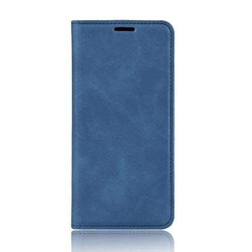 neinei Handyhülle für Nokia X10/X20 Hülle,Premium Lederhülle Klapphülle mit [Magnetisch] [Kartenschlitz],PU/TPU Einfaches Design Schutzhülle Flip Folio Cover Case,Blau von NEINEI