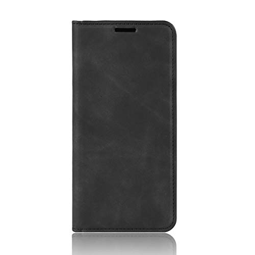 neinei Handyhülle für Nokia X10/X20 Hülle,Premium Lederhülle Klapphülle mit [Magnetisch] [Kartenschlitz],PU/TPU Einfaches Design Schutzhülle Flip Folio Cover Case,Schwarz von NEINEI