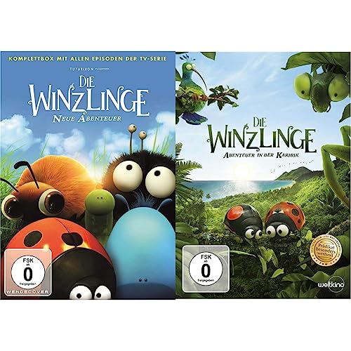 Die Winzlinge - Neue Abenteuer - Komplettbox [6 DVDs] & Die Winzlinge - Abenteuer in der Karibik von NEIWAI