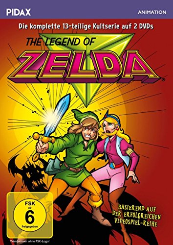 The Legend of Zelda / Die komplette 13-teilige Kultserie (Pidax Animation) [2 DVDs] von NEIWAI
