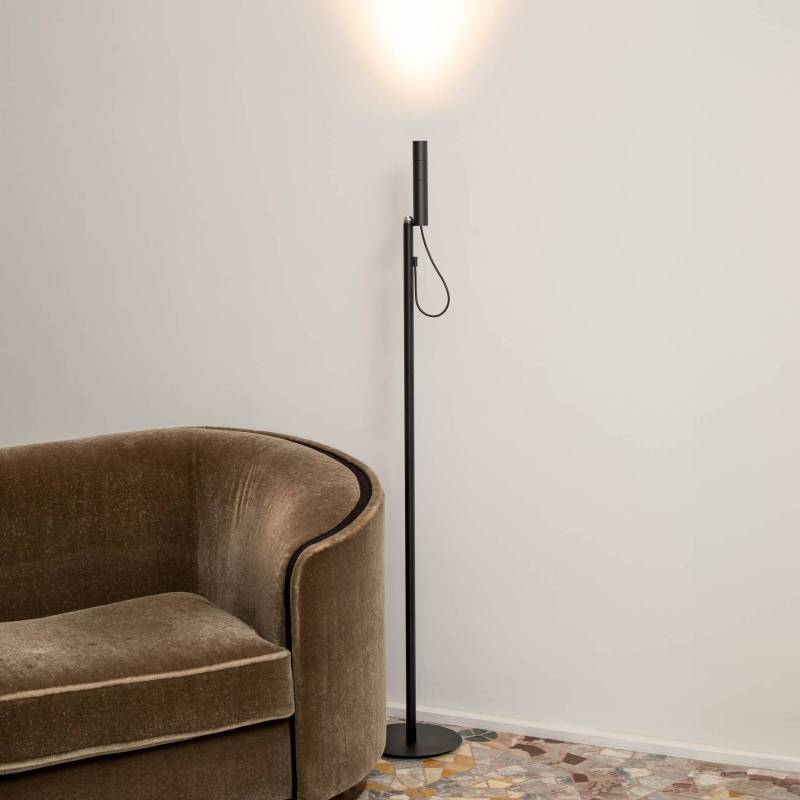 Nemo LED-Stehleuchte Type, schwarz, 2700 K, dimmbar von NEMO