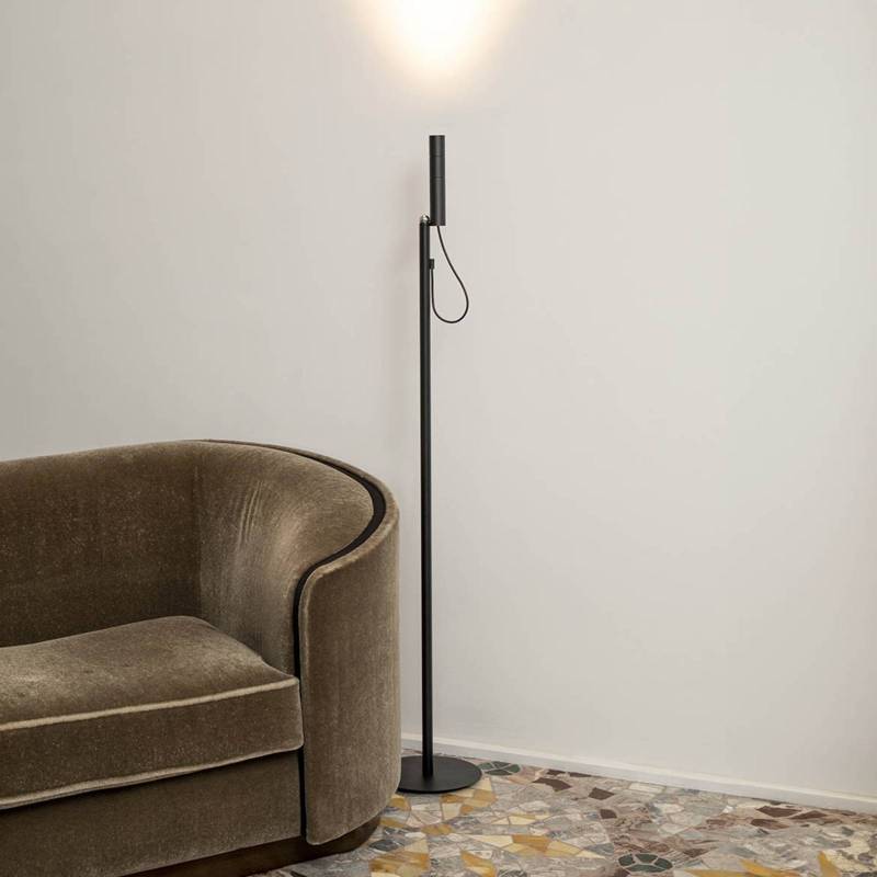Nemo LED-Stehleuchte Type, schwarz, 3000 K, dimmbar von NEMO
