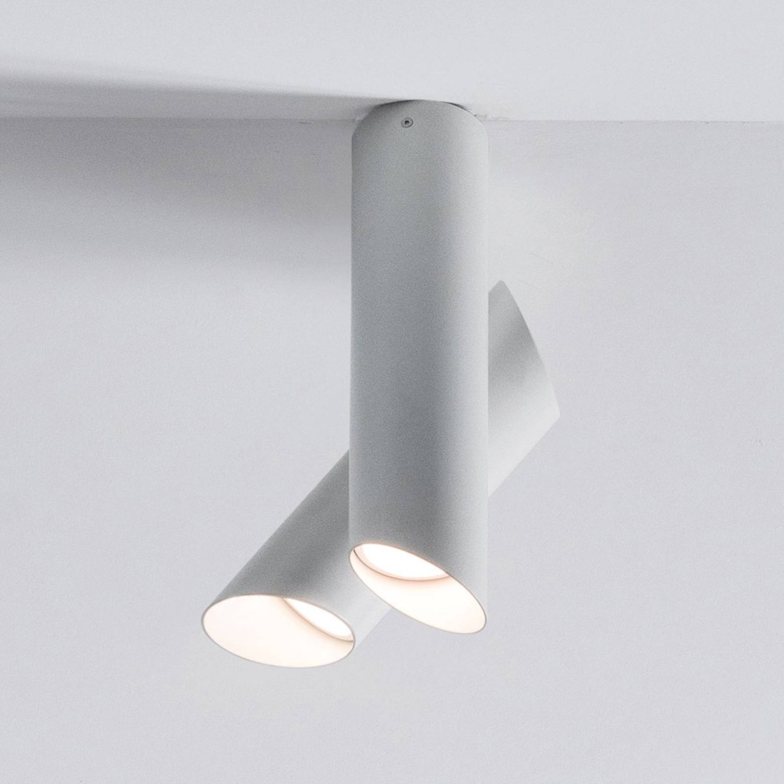 Nemo Tubes LED-Deckenleuchte zweiflammig weiß/weiß Nemo Tubes LED-Deckenleuchte zweiflammig weiß/weiß von NEMO
