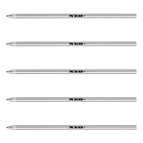 SmartPen Livescribe 3 kompatible Kugelschreiberminen, Länge 67 mm, D1. Schwarze, Blaue oder Rote Tinte. 67 mm 5 x blaue Tinte + 1 rote Tinte von NEO+