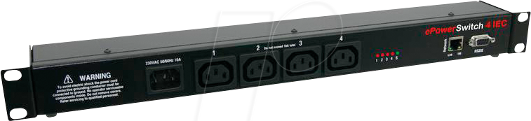 NEOL EPS-4IEC - PDU, 4x IEC C13 von NEOL