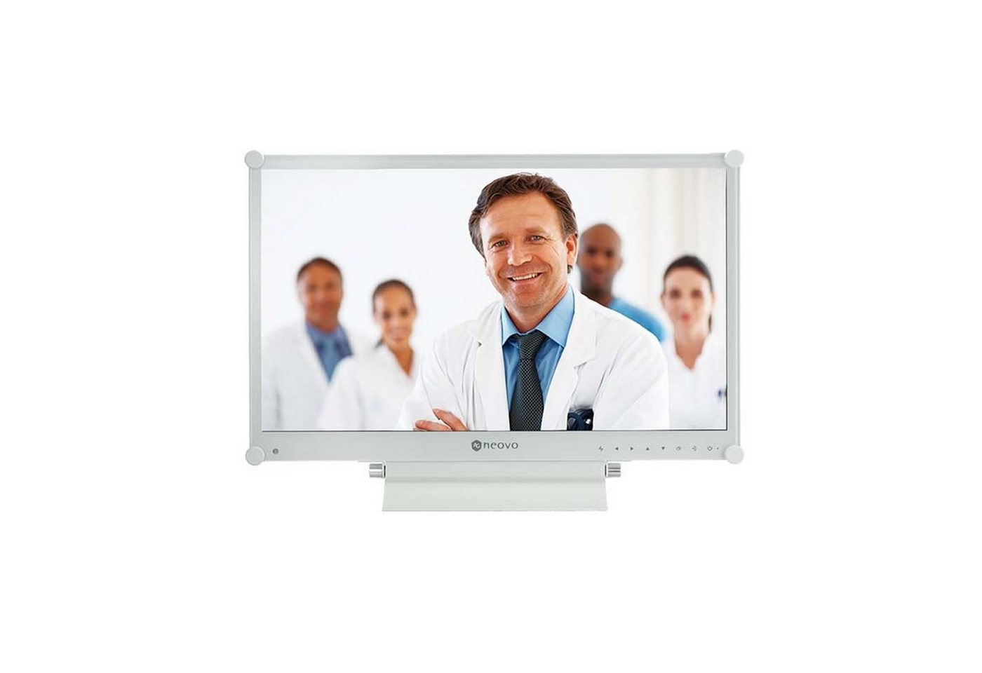 NEOVO AG MX-24 59,9cm 16:9 weiß Medical TFT-Monitor (1920 x 1080 px, Full HD, 5 ms Reaktionszeit, VA, Lautsprecher) von NEOVO