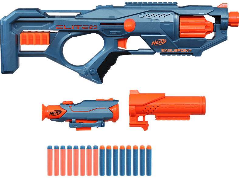 NERF Nerf Elite 2.0 Eaglepoint RD-8 Blaster Blau/Orange von NERF