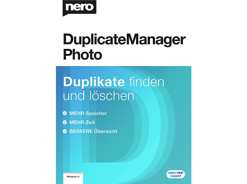 NERO DuplicateManager Photo von NERO