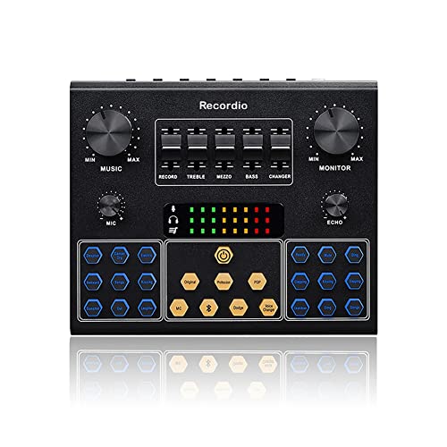 NERTOEE -C9 Professionelle Soundkarte, Handy-Mikrofon, Live-Ausrüstung, Spezielles Soundkarten-Ersatzzubehör von NERTOEE