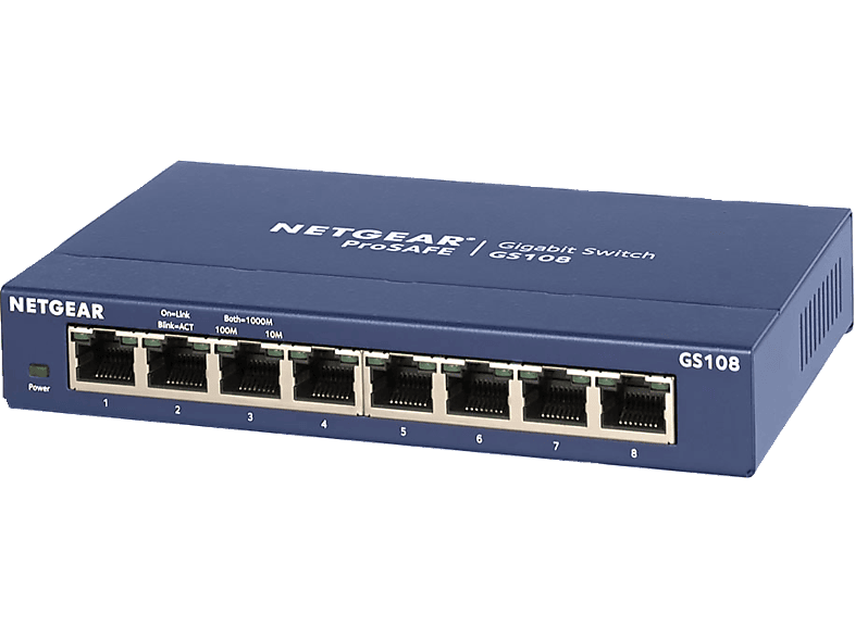 NETGEAR GS 108 GE Switch 8 von NETGEAR