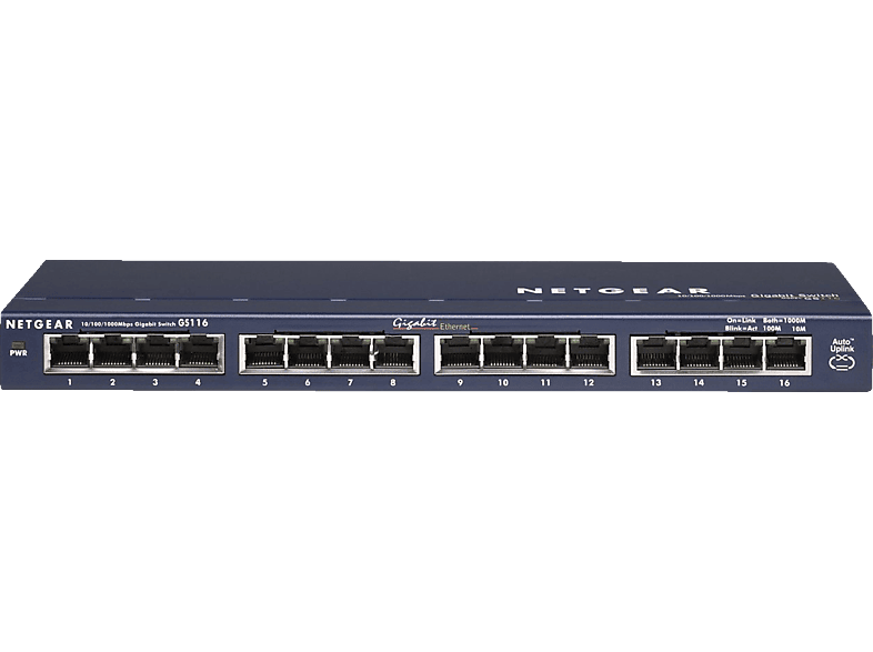 NETGEAR GS 116GE 16-Port Switch 16 von NETGEAR