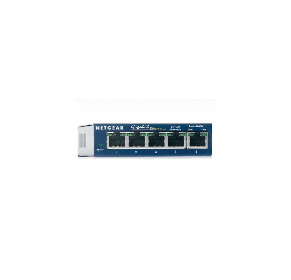 NETGEAR GS105GE 5-port (RJ-45) Switch WLAN-Router von NETGEAR