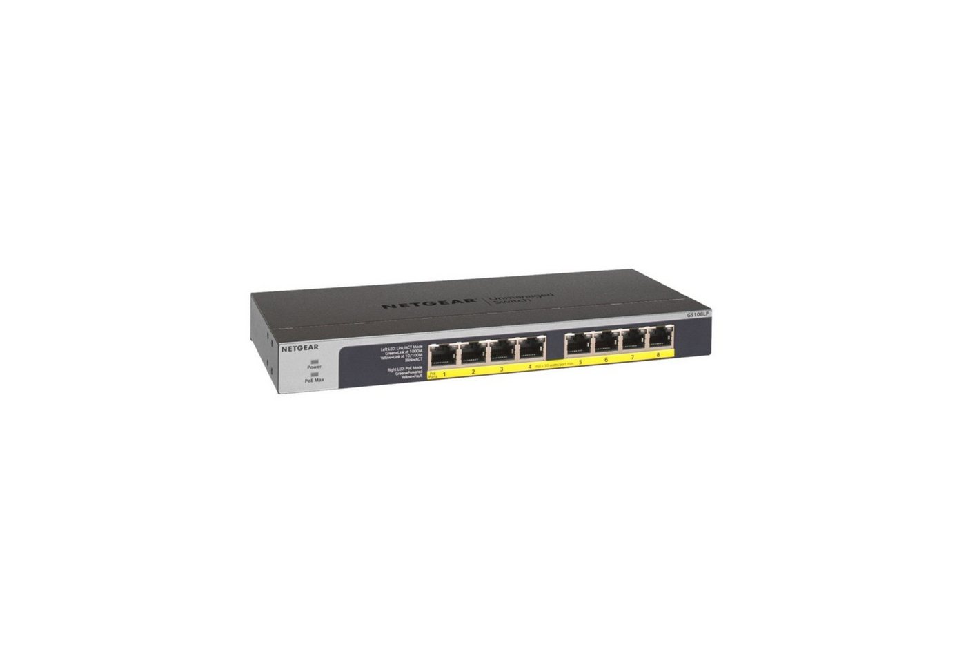 NETGEAR GS108LP Netzwerk-Switch NETGEAR GS108LP Netzwerk-Switch von NETGEAR