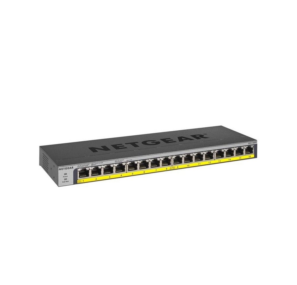 NETGEAR GS116PP Switch WLAN-Router von NETGEAR