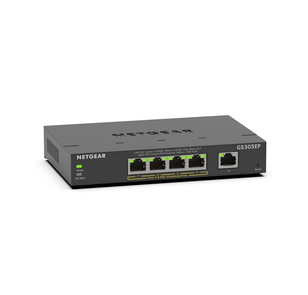 NETGEAR GS305EP Switch WLAN-Router von NETGEAR