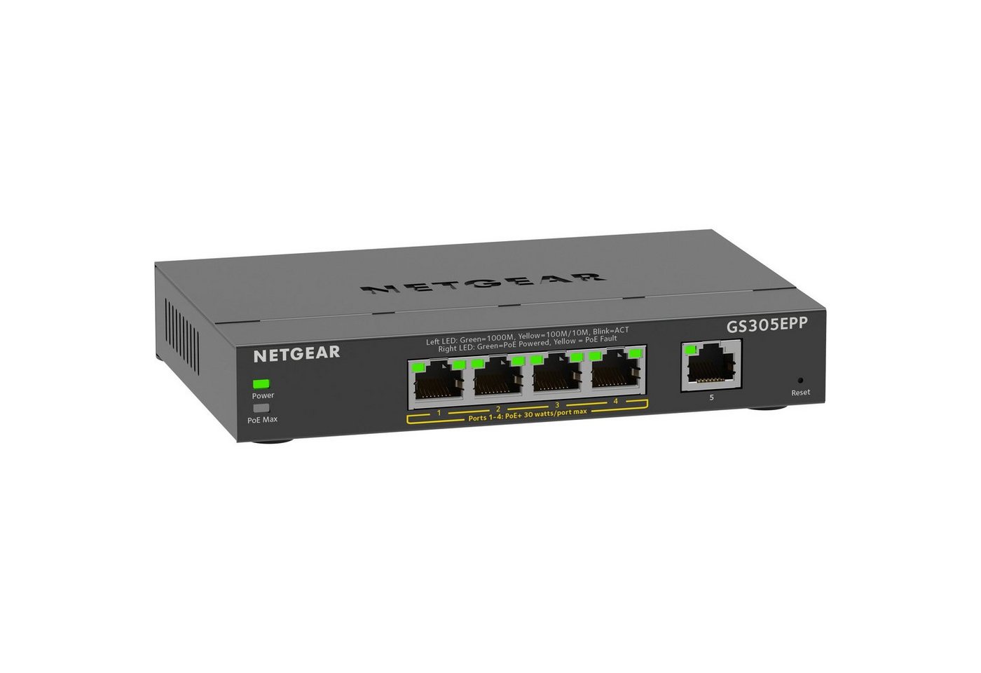NETGEAR Netgear GS305EPP, Switch Netzwerk-Switch NETGEAR Netgear GS305EPP, Switch Netzwerk-Switch von NETGEAR