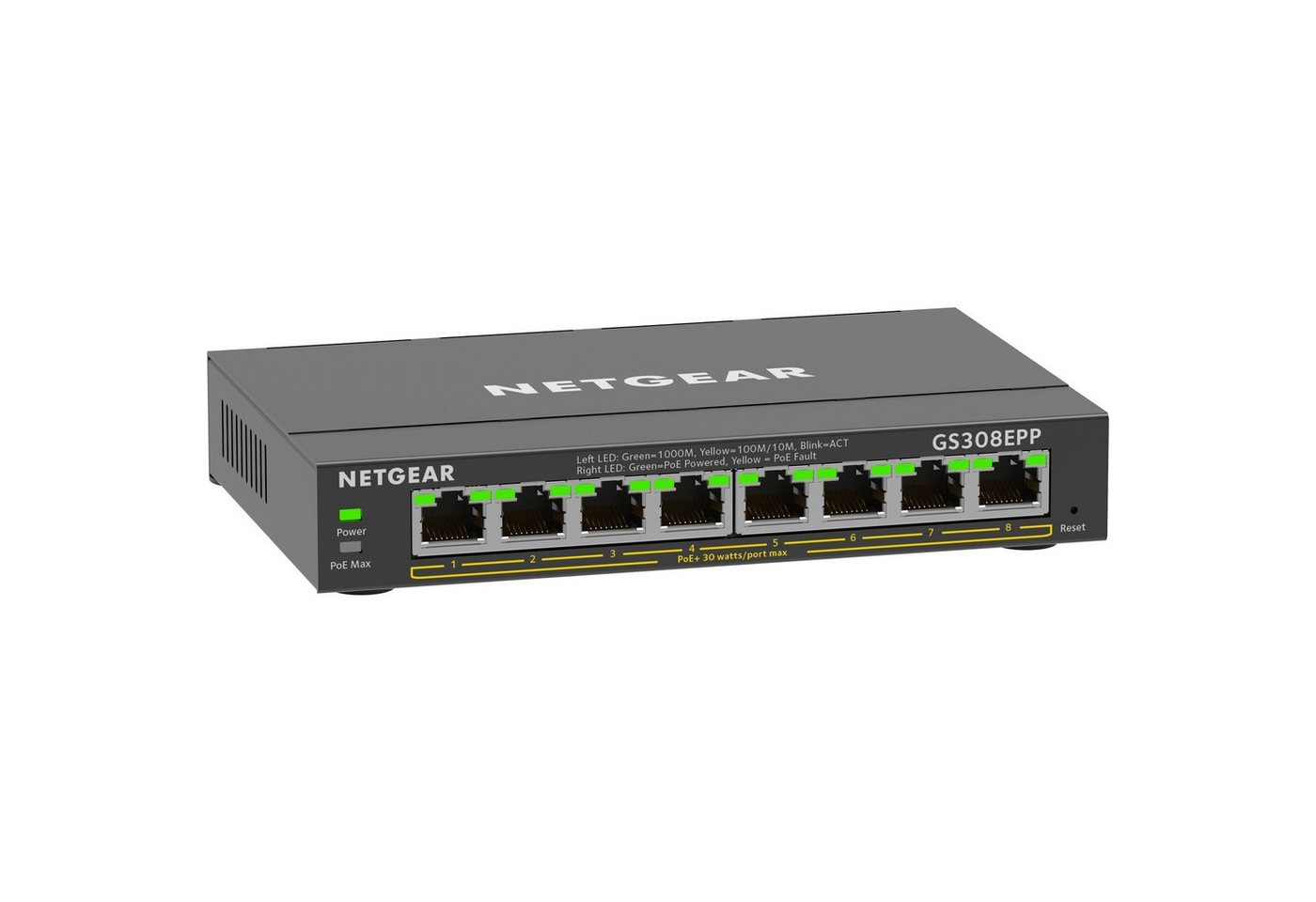 NETGEAR GS308EPP Netzwerk-Switch von NETGEAR