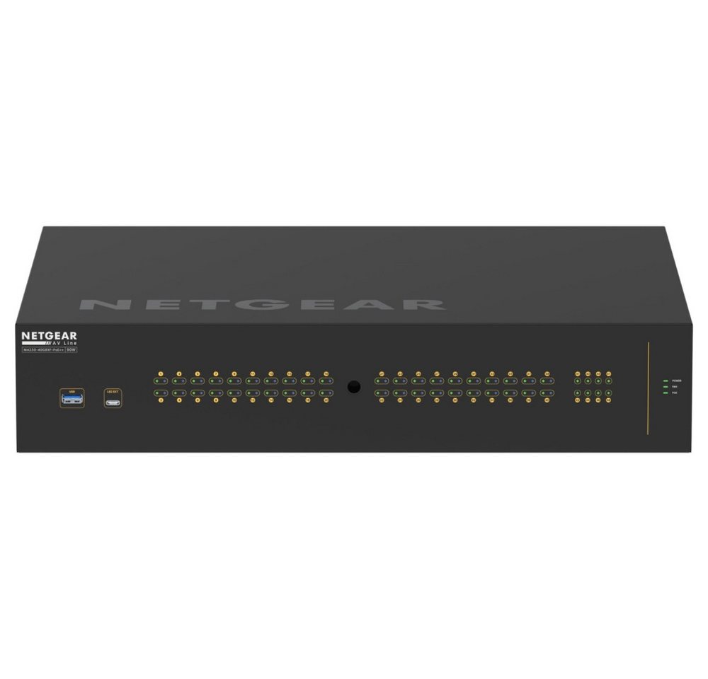 NETGEAR GSM4248UX 48-Port Gigabit Ethernet Switch Netzwerk-Switch NETGEAR GSM4248UX 48-Port Gigabit Ethernet Switch Netzwerk-Switch von NETGEAR