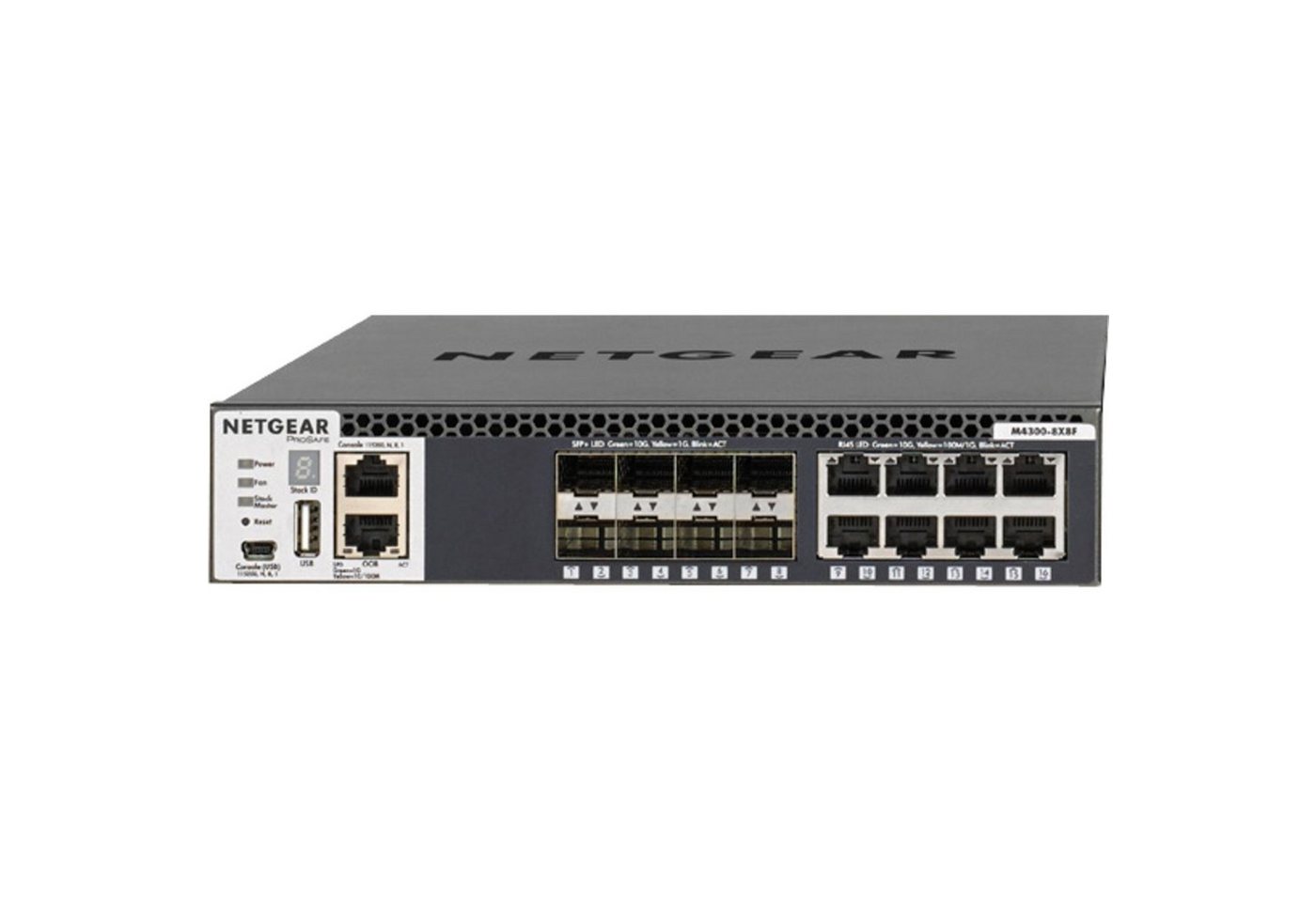NETGEAR Netgear M4300-8X8F XG/XG/MAN/16, Switch Netzwerk-Switch NETGEAR Netgear M4300-8X8F XG/XG/MAN/16, Switch Netzwerk-Switch von NETGEAR