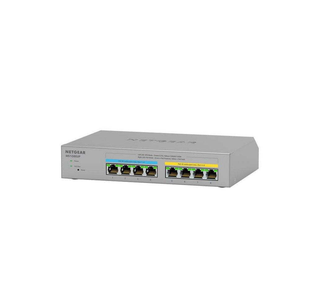 NETGEAR MS108EUP PoE Switch 8 WLAN-Router von NETGEAR