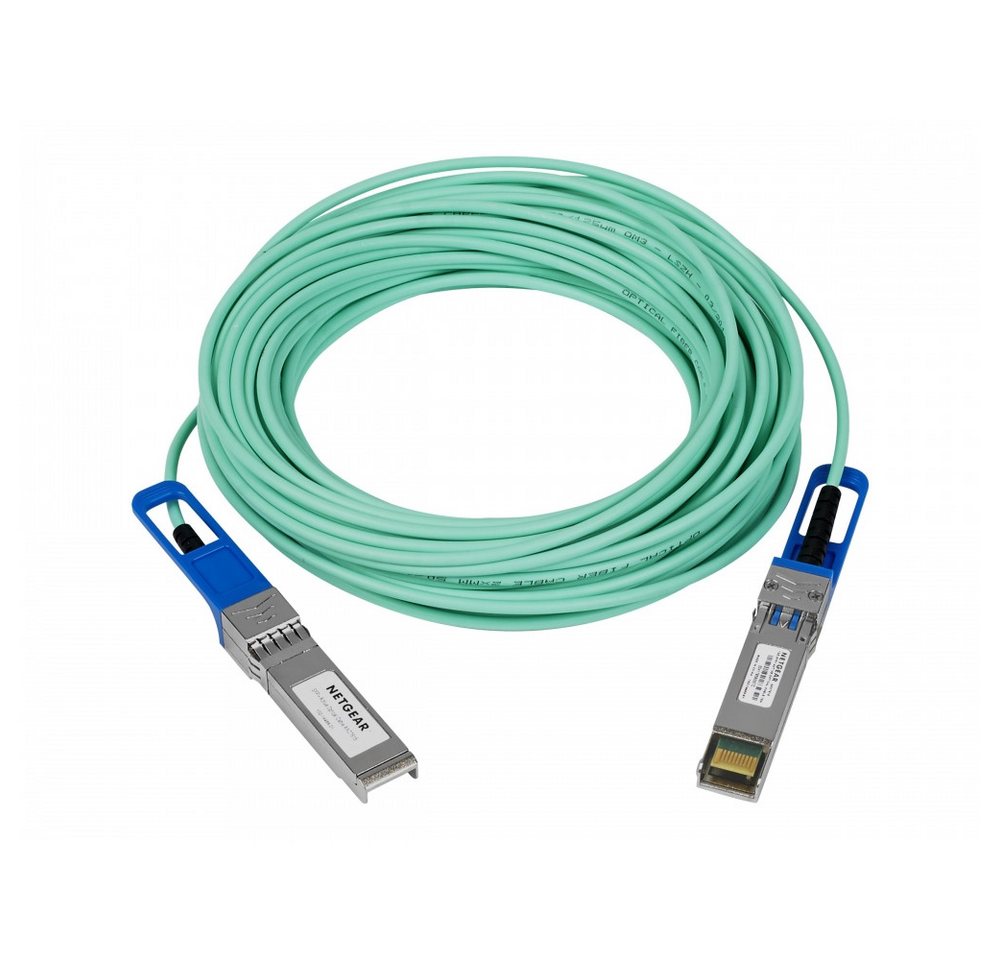 NETGEAR NetGear SFP+ DAC Kabel Aktiv (15m) - Netzwerk Kabel Netzwerkkabel, Aktives SFP+ DAC Kabel, Aktives SFP+ DAC Kabel, Aktives SFP+ DAC Kabel von NETGEAR