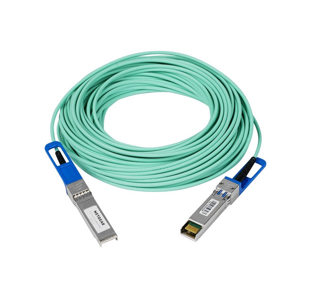 NETGEAR NetGear SFP+ DAC Kabel Aktiv (20m) Netzwerk Kabel. Elektro-Kabel, SFP+, Robustes und flexibles Design von NETGEAR