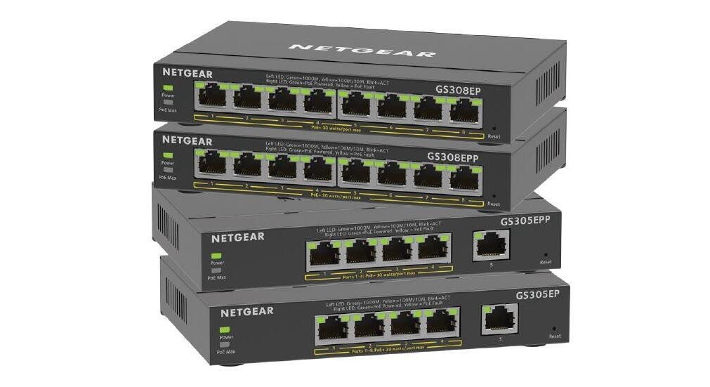 NETGEAR Netgear GS305EPP-100PES Netzwerk-Switch NETGEAR Netgear GS305EPP-100PES Netzwerk-Switch von NETGEAR