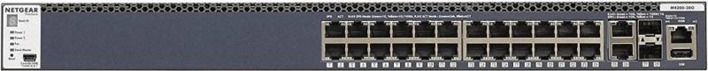 Netgear M4300-28G (GSM4328S) 24-Port Gigabit Stapelbarer Managed Switch mit 4... von NETGEAR