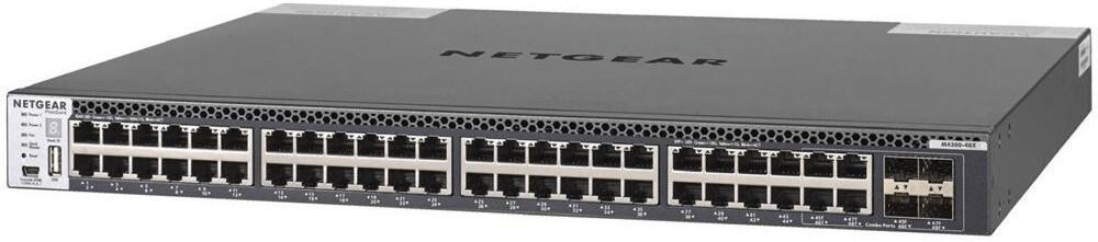 Netgear M4300-48X (XSM4348CS) 48-Port 10-Gigabit Stapelbarer Managed Switch von NETGEAR