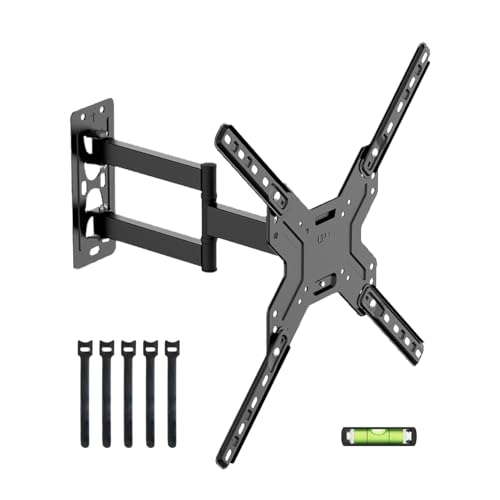 NETMEO TV Wandhalterung für 26-60 Zoll Bildschirme, Schwenkbare Neigbare und Ausziehbar TV Mount für LED, LCD, OLED, 4K Fernseher, Universal TV Halterung bis zu 66 lbs max. VESA 400 x 400 mm NETMEO TV Wandhalterung für 26-60 Zoll Bildschirme, Schwenkbare Neigbare und Ausziehbar TV Mount für LED, LCD, OLED, 4K Fernseher, Universal TV Halterung bis zu 66 lbs max. VESA 400 x 400 mm von NETMEO