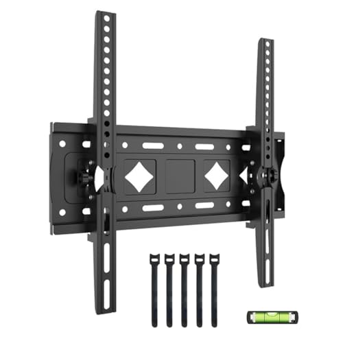 NETMEO Neigbare TV-Halterung, passend für die meisten 26- bis 65-Zoll-Universal-TV-Wandhalterungen, mit Einer Tragfähigkeit von 110 lbs., max. VESA 400 x 400 mm, für LED-OLED-4K-TVs NETMEO Neigbare TV-Halterung, passend für die meisten 26- bis 65-Zoll-Universal-TV-Wandhalterungen, mit Einer Tragfähigkeit von 110 lbs., max. VESA 400 x 400 mm, für LED-OLED-4K-TVs von NETMEO