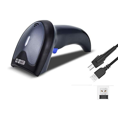 NETUM Bluetooth 2D Barcode-Scanner 3-in-1 (2,4G Wireless & Bluetooth & USB verkabelt) Barcodeleser Scan QR PDF417 DataMatrix Maxicode für Handy Android iOS PC Computer W8-X von NETUM